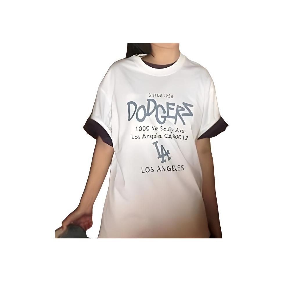 New MLB T Shirts Unisex White 3ATSB2243-07WHS