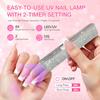 DianaBeauty Ручная лампа для ногтей Портативная мини-сушилка для ногтей со стразами Перезаряжаемая лампа с аккумулятором 150 мАч Инструменты для маникюрного салона