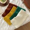 Keep Warm Solid Color Scarf Long Wool Shawl Retro Knitted Scarves  Autumn Winter