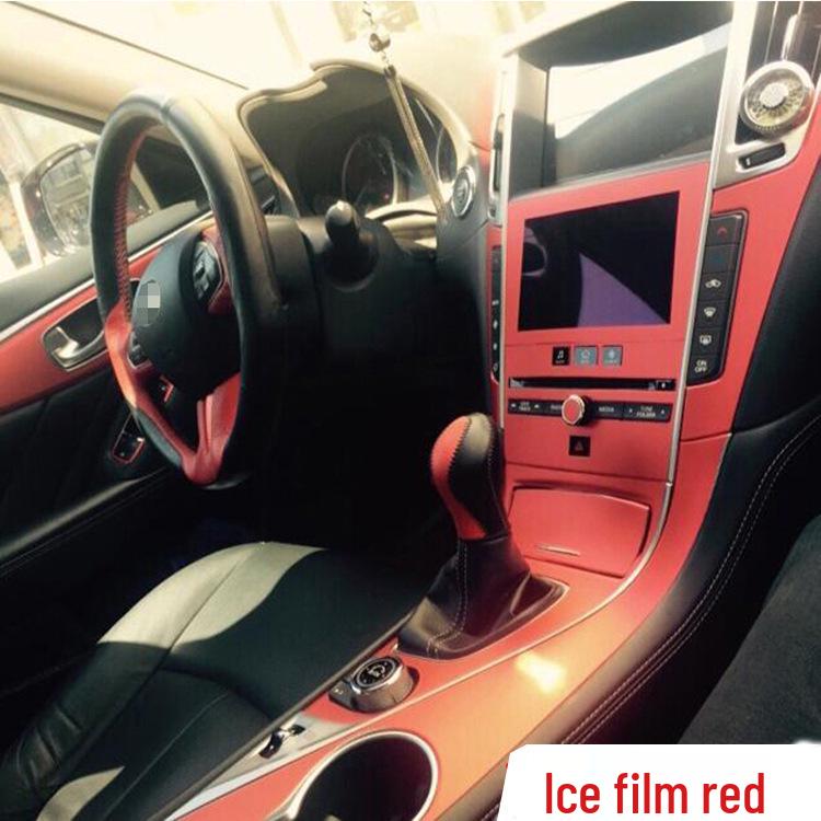 Infiniti Q50L Interior Modification Stickers for Center Console & Gear Shift