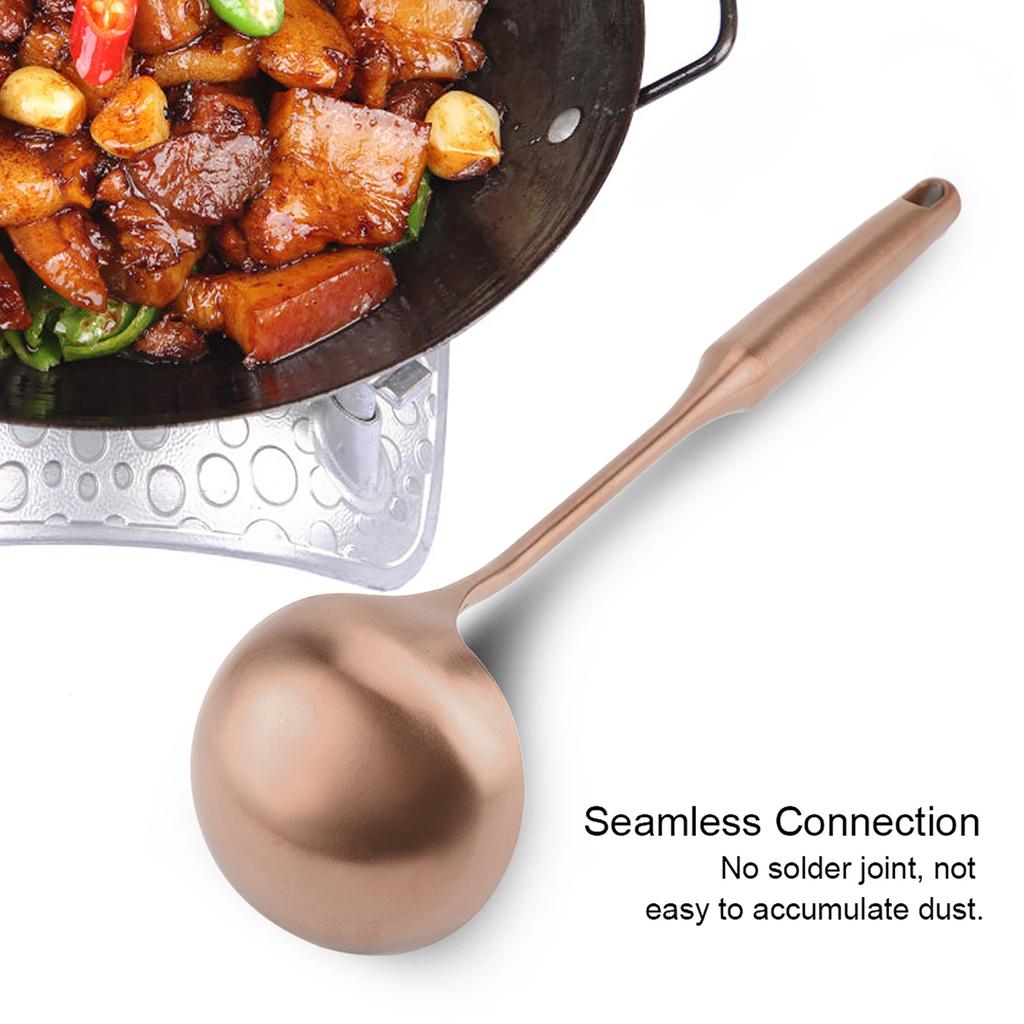 Stainless Steel Ladle Spoon Big Soup Ladle Kitchen Spatula Turner Cooking Tool