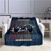 Gamer Exclusive Gift Blanket Video Game Blankets Bedding Throw Blanket Flannel Soft Fleece for Couch Sofa Kids Boys Teens Gifts