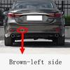 Cafoucs Car Rear Bumper Towing Hook Cover Trailer Shell Left Or Right Cap For Mazda 6 Atenza 2020 2021