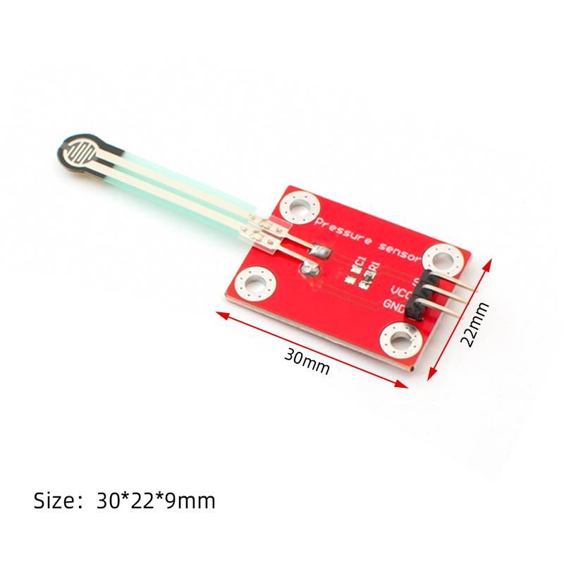 Resistive Thin Film Pressure Sensor Module Analog Output Compatible With Arduino Raspberry Pi Microbit For DIY/Arduino/Microbit