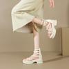 Augustine Sandals Women's 2025 New Summer Thick-soled Outer Wear Cool Boots with Skirts Hollow Straps High-top Shoes