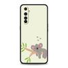 Чехол для телефона с коалой для Realme 12 11 10 9 8 5G 7 6 GT5 GT3 GT2 Pro Plus C21 C11 C25 C35 Для Realme GT Neo 2 3 3T 5 Чехол