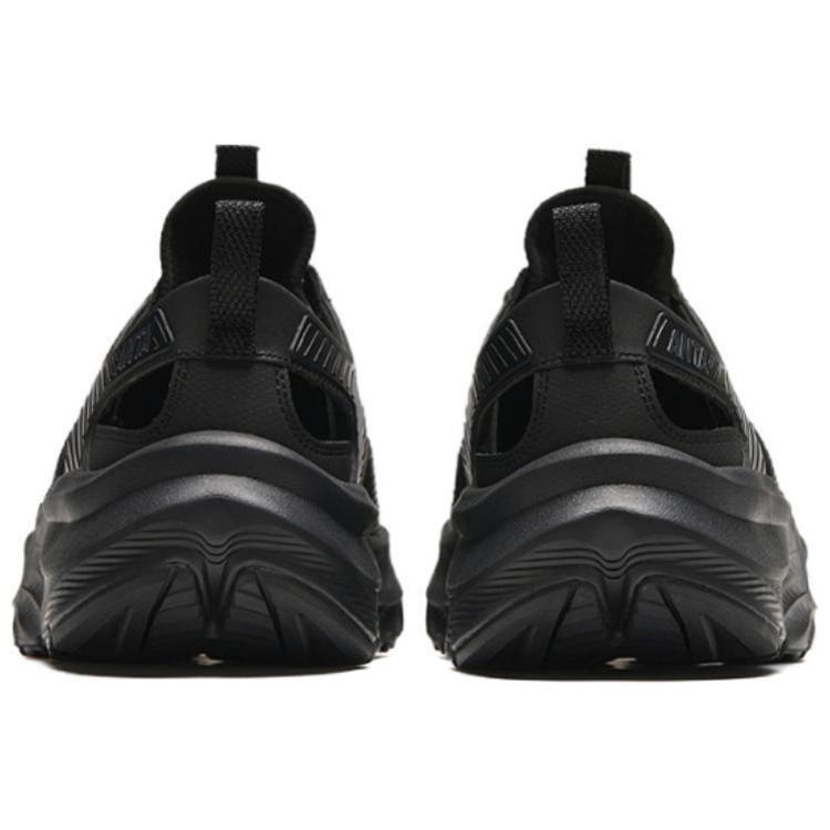 Anta Breathable Grip Abrasion Resistant River Trekking Shoes Men's Black 112438517-4