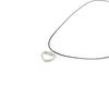 Les Trésors De Lily [J0077] - Silver Necklace 'Love' Silver White - 13x13 Mm