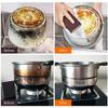 10pcs Cleaning Dish Cleaning Sponge Brush Emery Scouring Pads  Kitchen Tools Gadgets