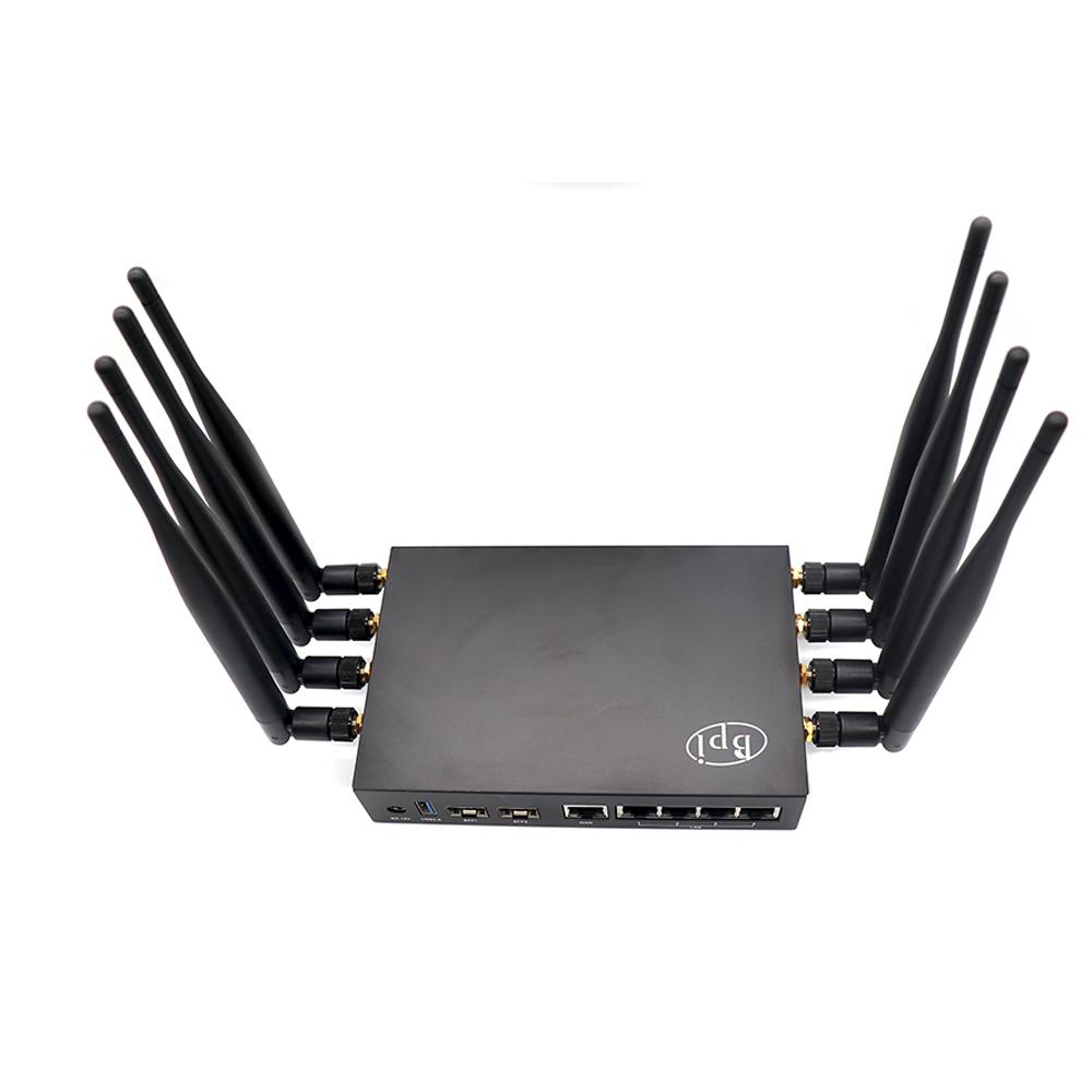 Металлический корпус ддля одноплатного компьютера Banana Pi BPI-R3