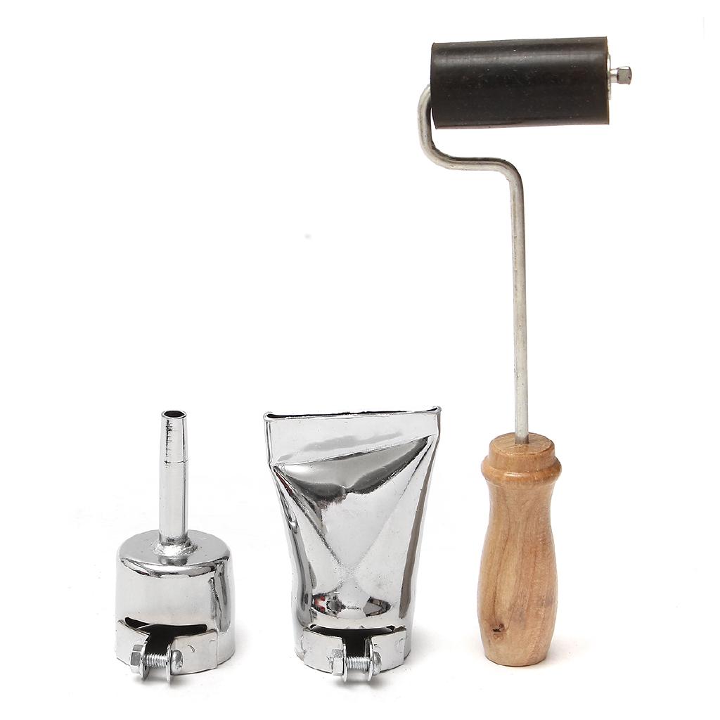 1080 Вт 50 Гц пластиковая горелка для сварки горячим воздухом, сварочный инструмент с соплом и комплектом прижимных роликов для сварочного аппарата 220 В