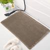 Коврик для пола Быстро впитывающий Утолщенный Быстросохнущий 3D Текстура Нескользящий Нижний Грязеулавливающий Коврик Многоцелевой Коврик для Ванной Душевой Раковины Кухни