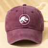 Dinosaur Print Retro Baseball Cap, Sports and Leisure Hat Suitable for Outdoor Sports, Festivals, Parties and Gifts