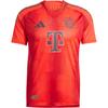 FC Bayern 24/25 Home Authentic Jersey Red Men Streetwear JE9269