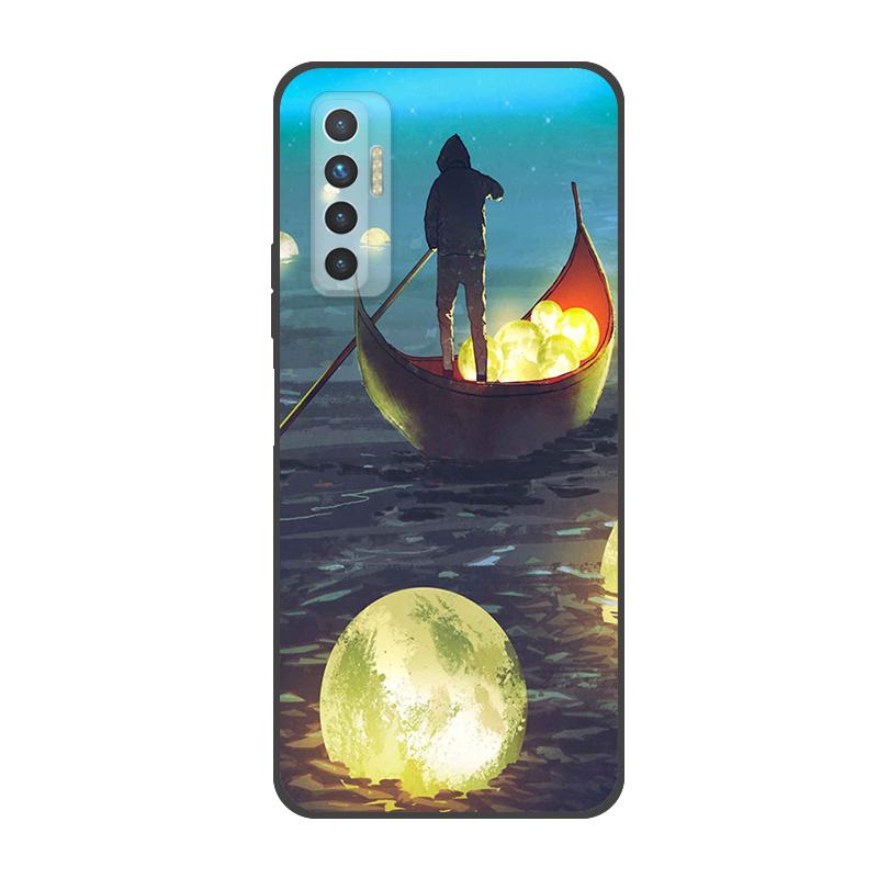 For Tecno Camon 17P Case Soft Silicone For Tecno Camon 17P Casing Painted TPU Back Cover