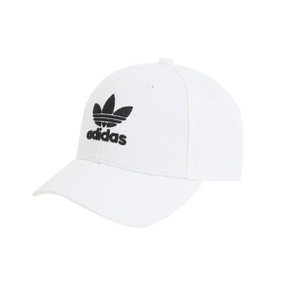 adidas Оригинальные хлопковые бейсболки Adicolor унисекс белые Adidas FJ2544