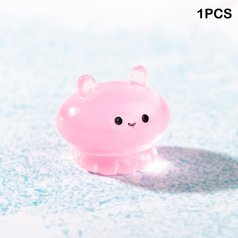 Мультяшный светящийся орнамент мини-светящийся кулон в виде животного микро-сада ландшафтные украшения своими руками игрушки украшения для аквариума