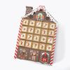 Wooden House Christmas Calendar With 24 Numbered Drawers For Storage Candy Chocolate Jewelry Gifts Holiday Decoration