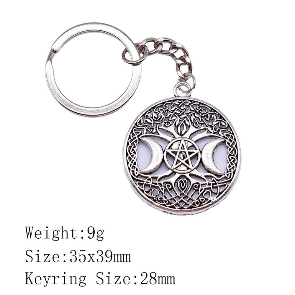 Birthday Gifts Men Keychain Tree Of Life Key Ring Biz Woman Chains