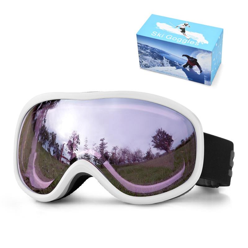 Spherical Ski Goggles Ski Goggles Double-layer Anti-fog Men's and Women's Outdoor Ski Glasses