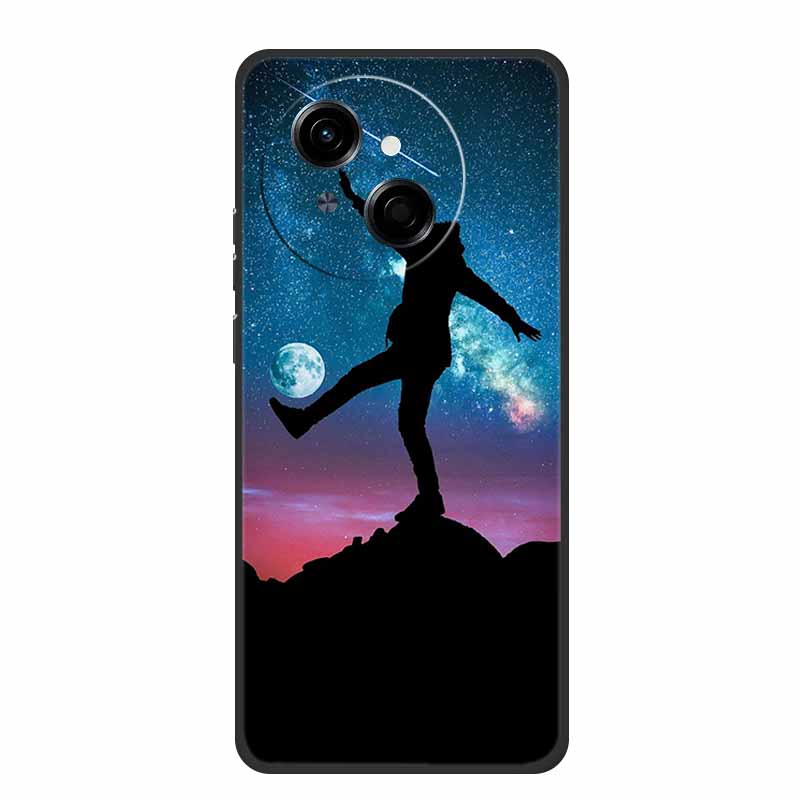 Phone Case For Tecno Spark Go 1 S Back Cover Case 6.67" Black Silicone Soft TPU Coque For Tecno Spark Go 1S Case Go1S Funda Para
