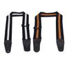 Acoustic Electric Guitar Strap Double Sided Universal Comfortable Stretch Cotton Microfiber Leather