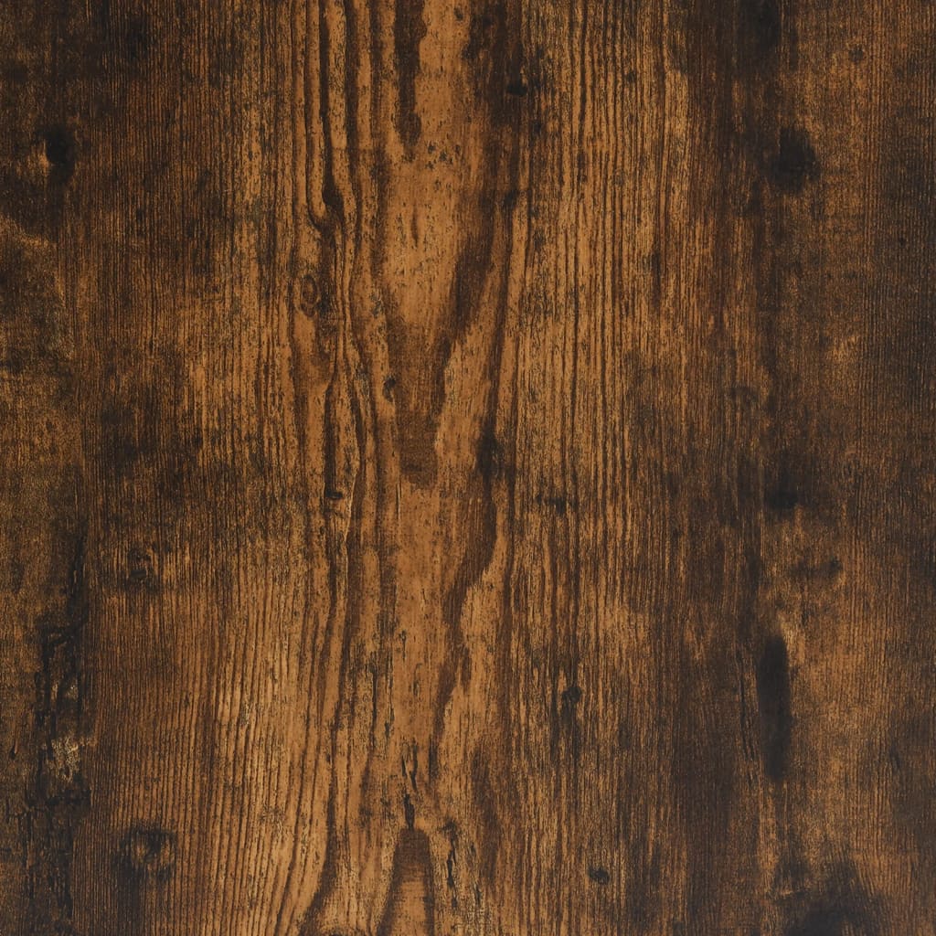 Vidaxl Stolik Konsolowy, Przydymiony Dąb, 89,5X28X76 Cm