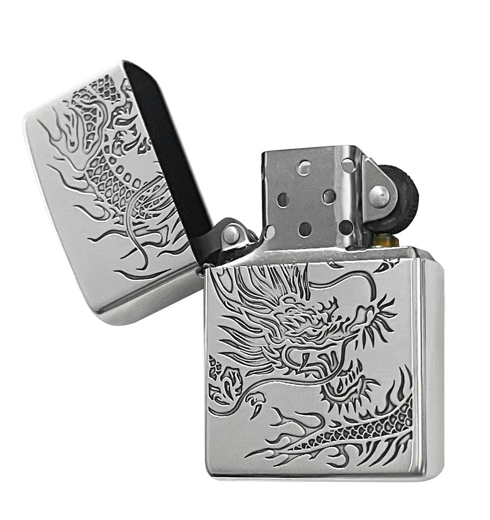 ZIPPO Dragon (silver Smoked)