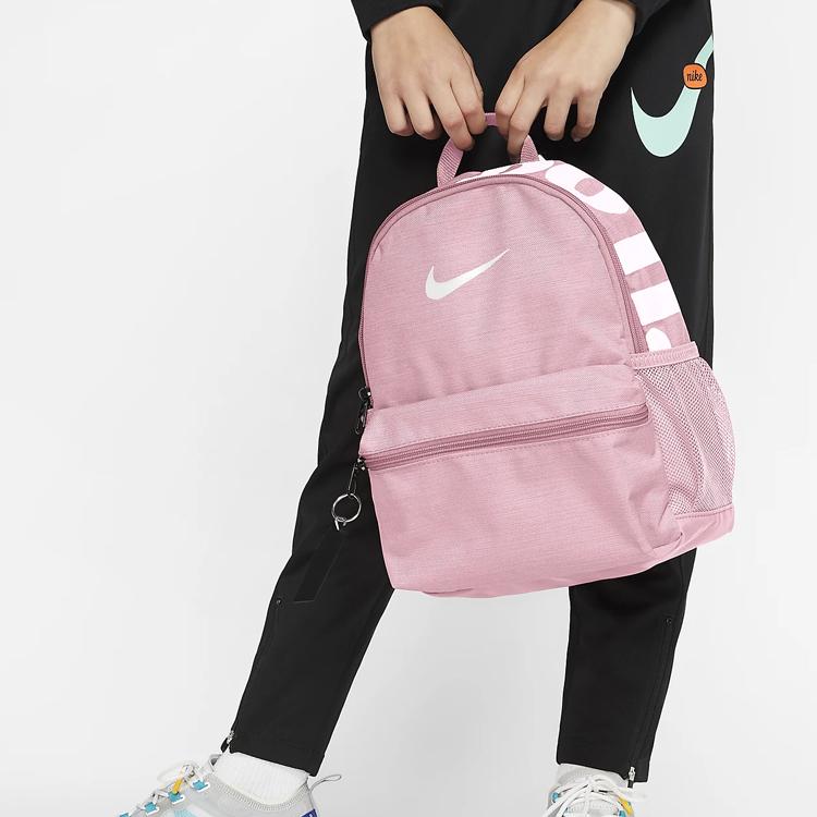 Nike Полиэстеровый Рюкзак Обычный Унисекс Оранжево-розовый BA5559-675