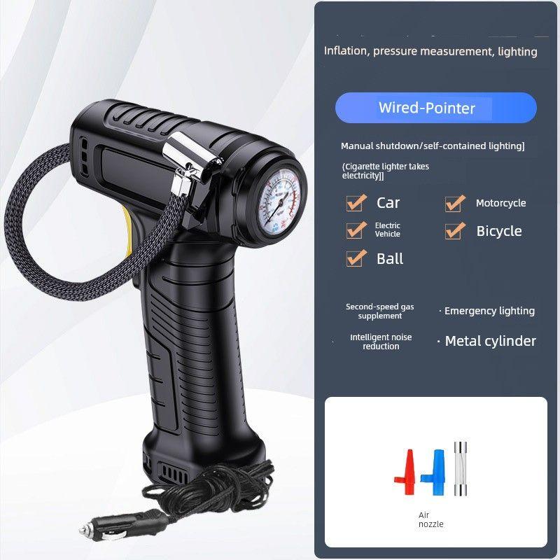 Car Air Pump, Car Tire Air Pump, High-Power Wireless Electric Air Pump, Car Supplies