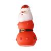 Interactive Christmas Dog Toys Squeeze Squeaky Toy Christmas Tree Elk Santa Chew Squeaker Teething Rubber Toys For Dogs