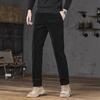 2024 New Spring And Autumn Corduroy Casual Pants For Men'S Business Slim Fit Straight Leg Elastic Versatile Long Pants