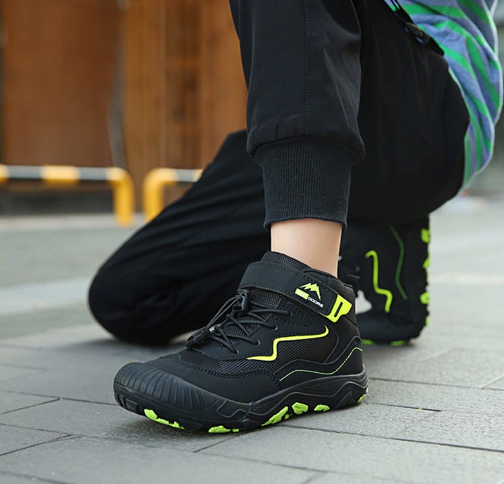 Yuanli Уличная обувь для мальчиков и треккинга, пешего туризма, для спортивных девочек, Обувь, Обувь, Детская обувь, Легкая, Дышащая, Нескользящая, Противоударная