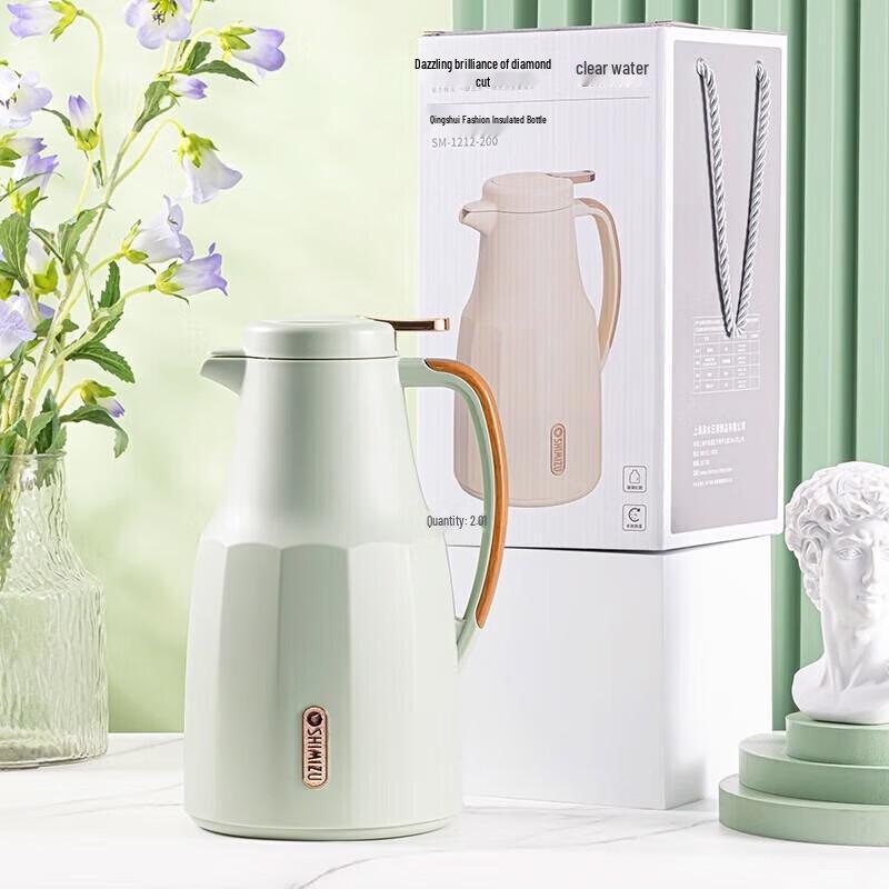 1.5L Stainless Steel Vacuum Flask with Glass Liner