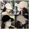 Women Ladies Summer Wide Brim Foldable Sun Hat Anti-Uv Beach Visor Caps Hats