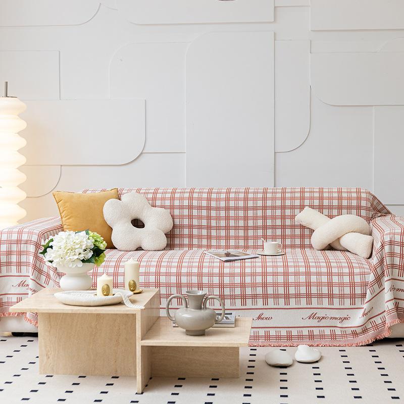 Sofa Cover Ins Style High-quality Slipcover Chenille Sofa Towel Anti-cat Scratch Sofa Cover Four Seasons Universal Sofa Blanket