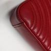 [Pre-Owned] GG Marmont Gold Logo Quilted Leather Messenger Bag Chain Shoulder Crossbody Mini Bag - Very Good #1PN91AT