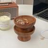 Tall Tray Jewelry Storage Tray Retro Wooden Fruit Tray Wood Jewelry Display Tray Snacks Display