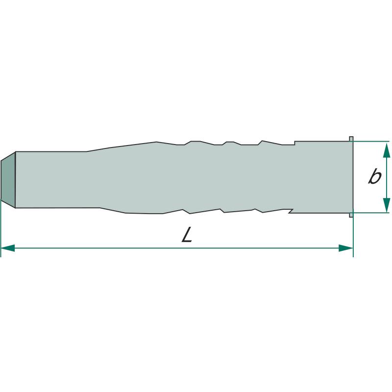 Kołek Uniwersalny Ux 8 X 50 K Fischer 10 Szt.