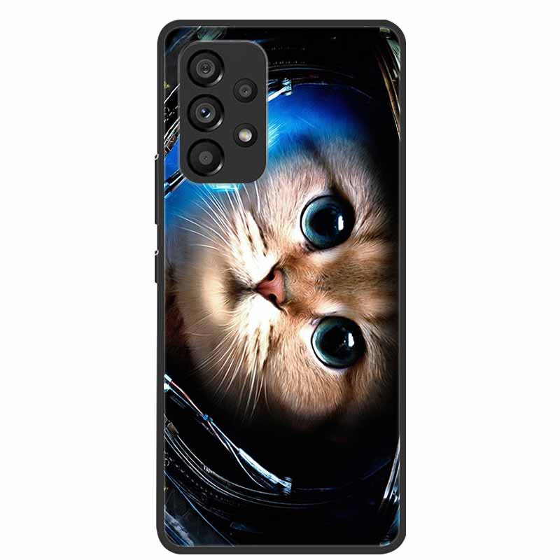 Для Samsung Galaxy A53 5G Чехол Животные Силиконовый ТПУ Мягкая Задняя Крышка Телефона Чехол Для Samsung A53 5G SamsungA53 Волк Funda Coque