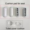 1 Set Toilet Lid Accessories Toilet Seat Buffers Pack Stop Bumper Replacement