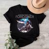 НОВАЯ Футболка Foreigner The Historic Farewell Tour 2023 Черная Все Размеры AH1198 Унисекс