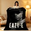 Music E-Eazy-E Throw hot High-Density Short Plush Blanket Soft Skin-Friendly for Sofa Nap Air-Conditioned Room
