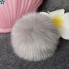 DIY Faux Fox Fur Fluffy Pompom Ball for Knitting Hat Hats
