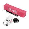 Container Truck Model 1:48 Vivid Exquisite Beautiful Decorative Toy Ornament for Above 3 Years