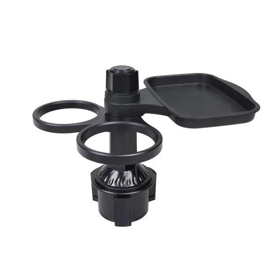 Подстаканник в машину, расширительный лоток, вращение на 360 градусов, защита от сотрясений, универсальный, простой в установке