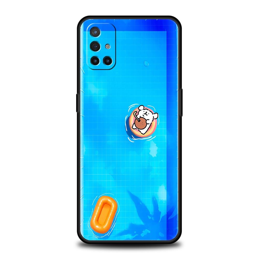 Чехол для вечеринки у бассейна с милым щенком для OnePlus 15 13 12 11 10 9 8 15T 13T 10T 7T Pro 13R 12R 9RT 8T Nord 4 N10 2T CE 2 3 5G