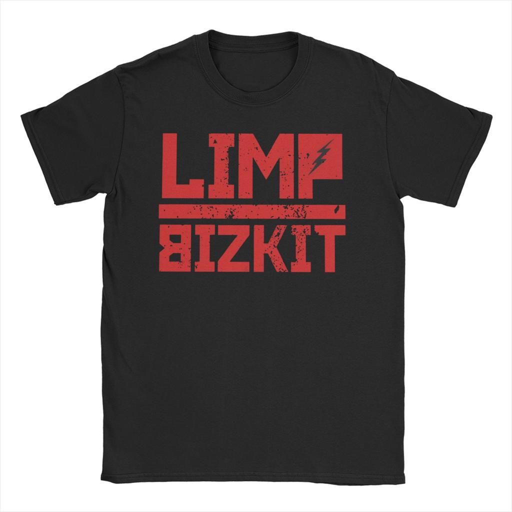 Limp Bizkit T Shirt Men Pure Cotton Unique TShirt Crew Neck Tees Short Sleeve Tops Adult