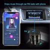 FM Transmitter Car Wireless Bluetooth FM Radio Modulator Car Kit 2.1A USB Car Charger Handsfree Aux Audio MP3 Player