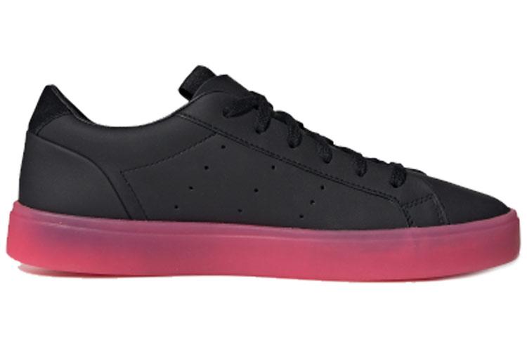 Women's Sneakers adidas Sleek Core Black Super Pink (Women's) Core Black/Core Black/Super Pink